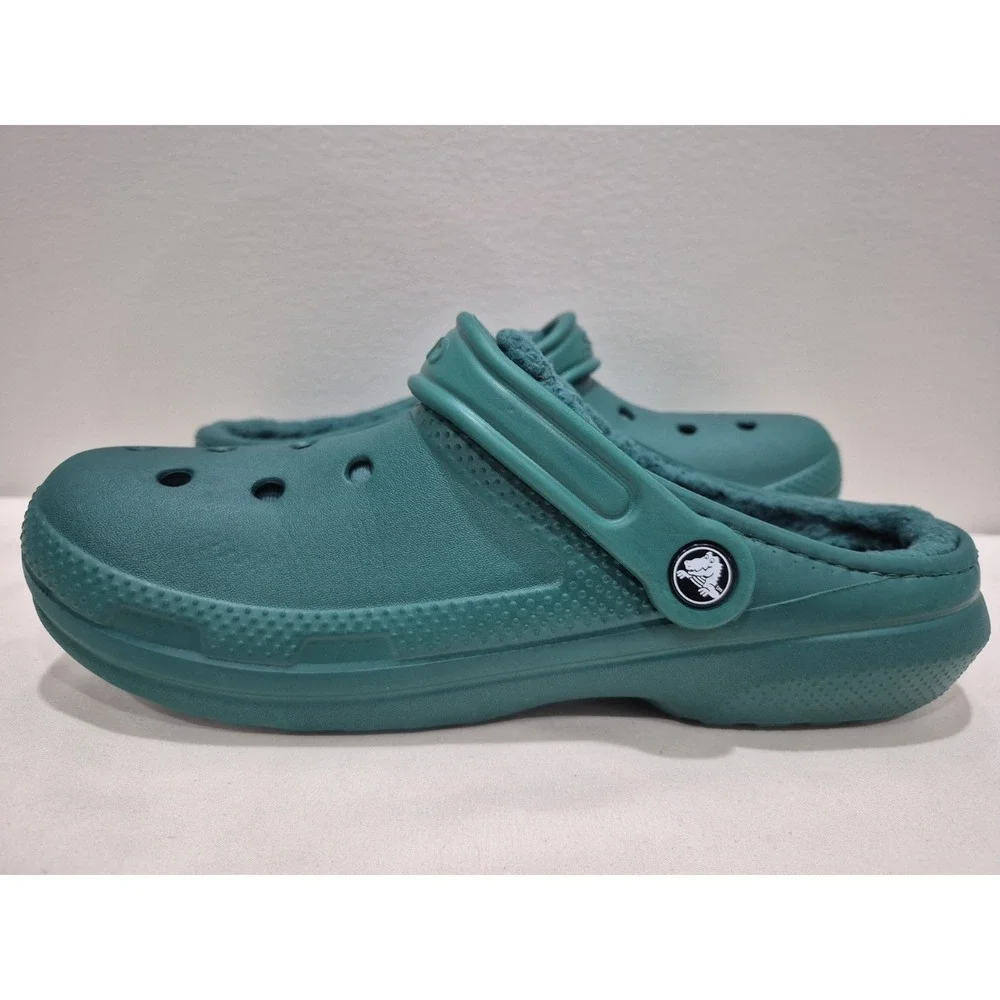 Crocs‎ Classics Furline Green Slip On With Straps Unisex M7/W9